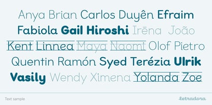 Bookbag Font Poster 8