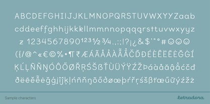 Bookbag Font Poster 9