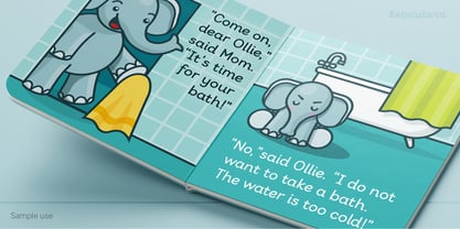 Bookbag Font Poster 3