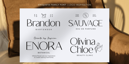 Chiqueta Font Poster 8