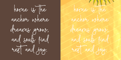 Velvet Horizon Font Poster 6