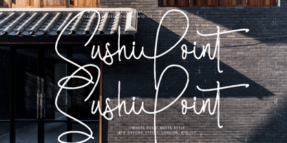 Velvet Horizon Font Poster 5