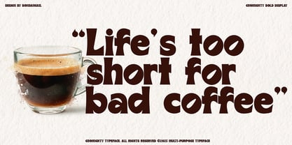 Geomighty Font Poster 2