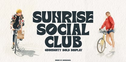 Geomighty Font Poster 1