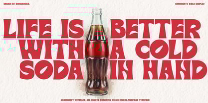 Geomighty Font Poster 3