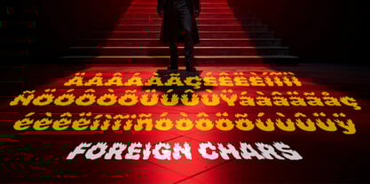 Inferno Bloom Font Poster 7