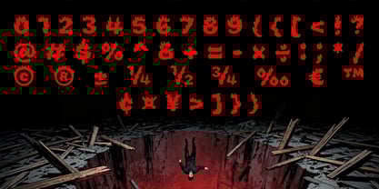 Inferno Bloom Font Poster 6