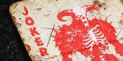 Inferno Bloom Font Poster 9