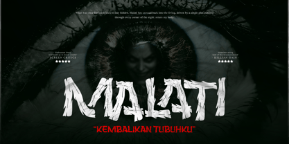 Kellas Berat Font Poster 2
