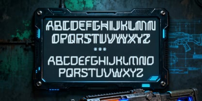 Nebula Chronos Font Poster 3