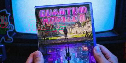 Nebula Chronos Font Poster 10