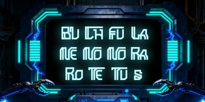 Nebula Chronos Font Poster 7