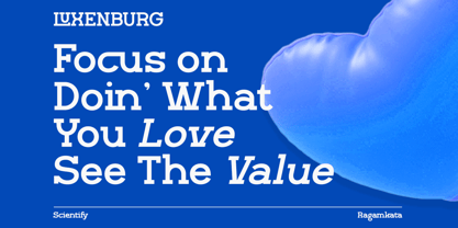 Scientify Font Poster 2