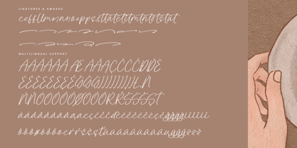 Mirage Silvesta Font Poster 14