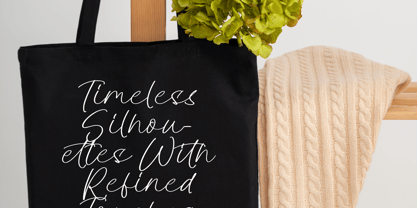 Mirage Silvesta Font Poster 8