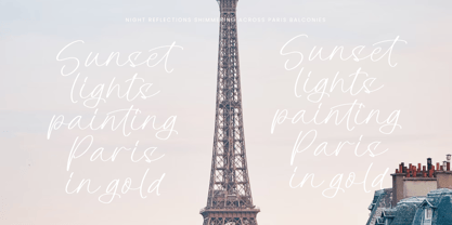 Mirage Silvesta Font Poster 3