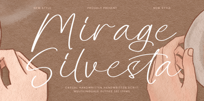 Mirage Silvesta Font Poster 1
