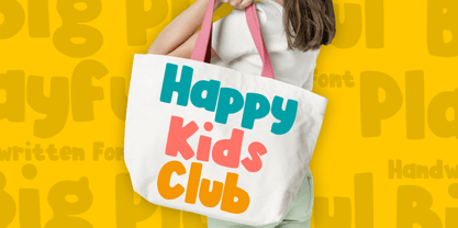 Big Playful Font Poster 3