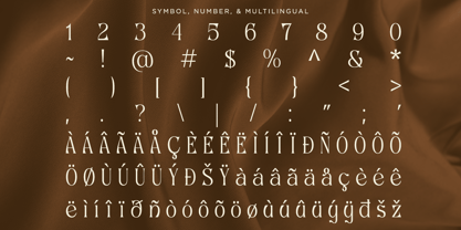 Varonde Font Poster 10