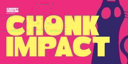 Cherry Freeland Font Poster 2