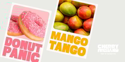 Cherry Freeland Font Poster 4