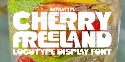 Cherry Freeland Font Poster 1