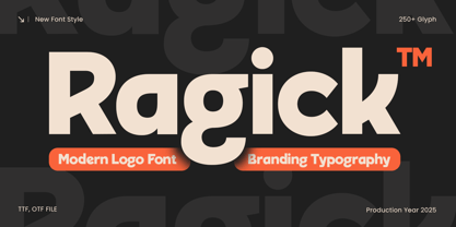 Ragick Font Poster 1