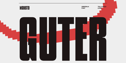 Amigdala Font Poster 4