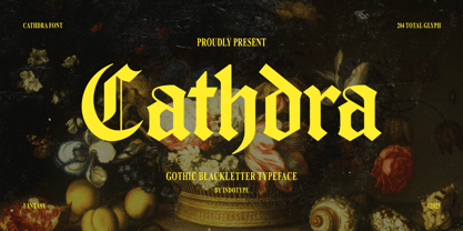 IT Cathdra Font Poster 1