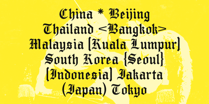 IT Cathdra Font Poster 2