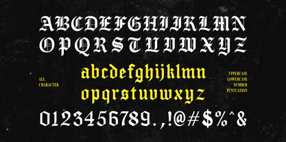 IT Cathdra Font Poster 5