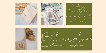 Radiant Oracle Font Poster 2