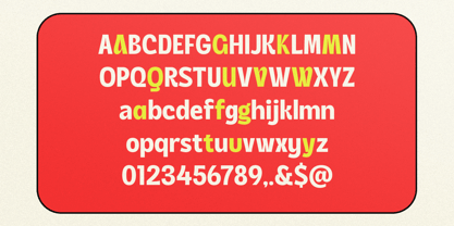 HS Mische Display Font Poster 6