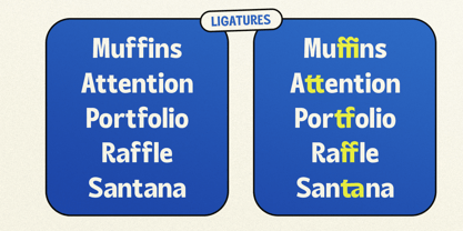 HS Mische Display Font Poster 7