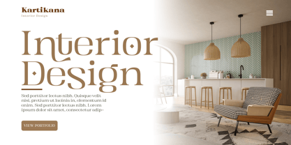 Kartikana Serif Font Poster 5