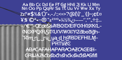 Manork Calme Font Poster 15