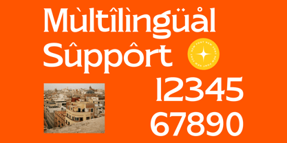 Manork Calme Font Poster 8