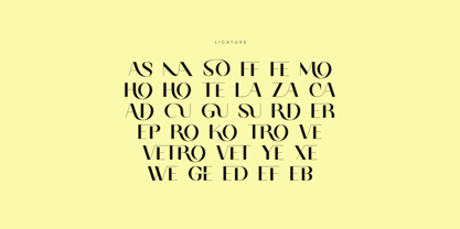 Vetro Font Poster 12
