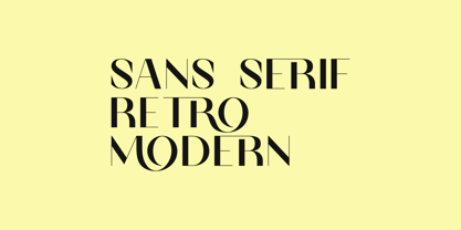 Vetro Font Poster 2