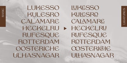 Kuntila Font Poster 6