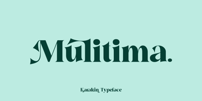 Karakin Font Poster 12