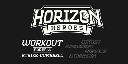 Energix Font Poster 2