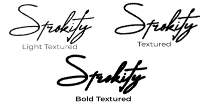 Strokify Font Poster 9