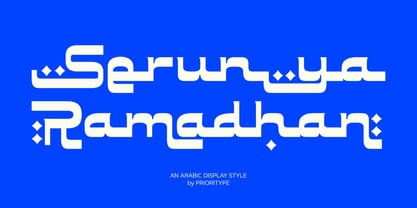 Serunya Ramadhan Font Poster 1