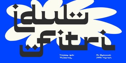 Serunya Ramadhan Font Poster 5