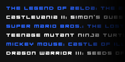 Cubeism Font Poster 8