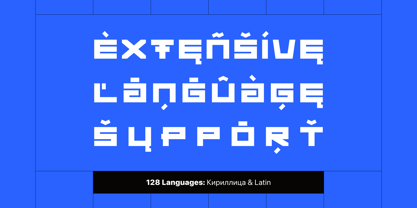 Cubeism Font Poster 2