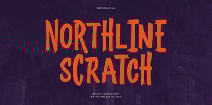 Nortline Scratch Font Poster 1