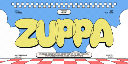 IT Zuppa Font Poster 1