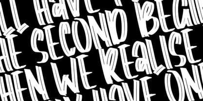 Barlaze Font Poster 4